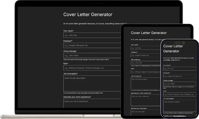 Header image for AI Cover Letter Generator